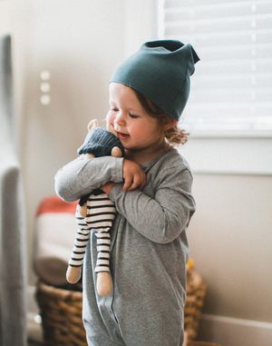 KIDS Gray Label Organic Playsuit - Grey KIDS Gray Label Organic Playsuit - Grey