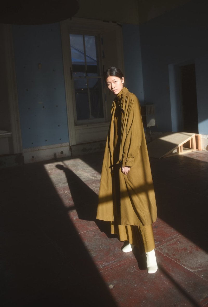 Kamperett Lore Trench Coat - Camel