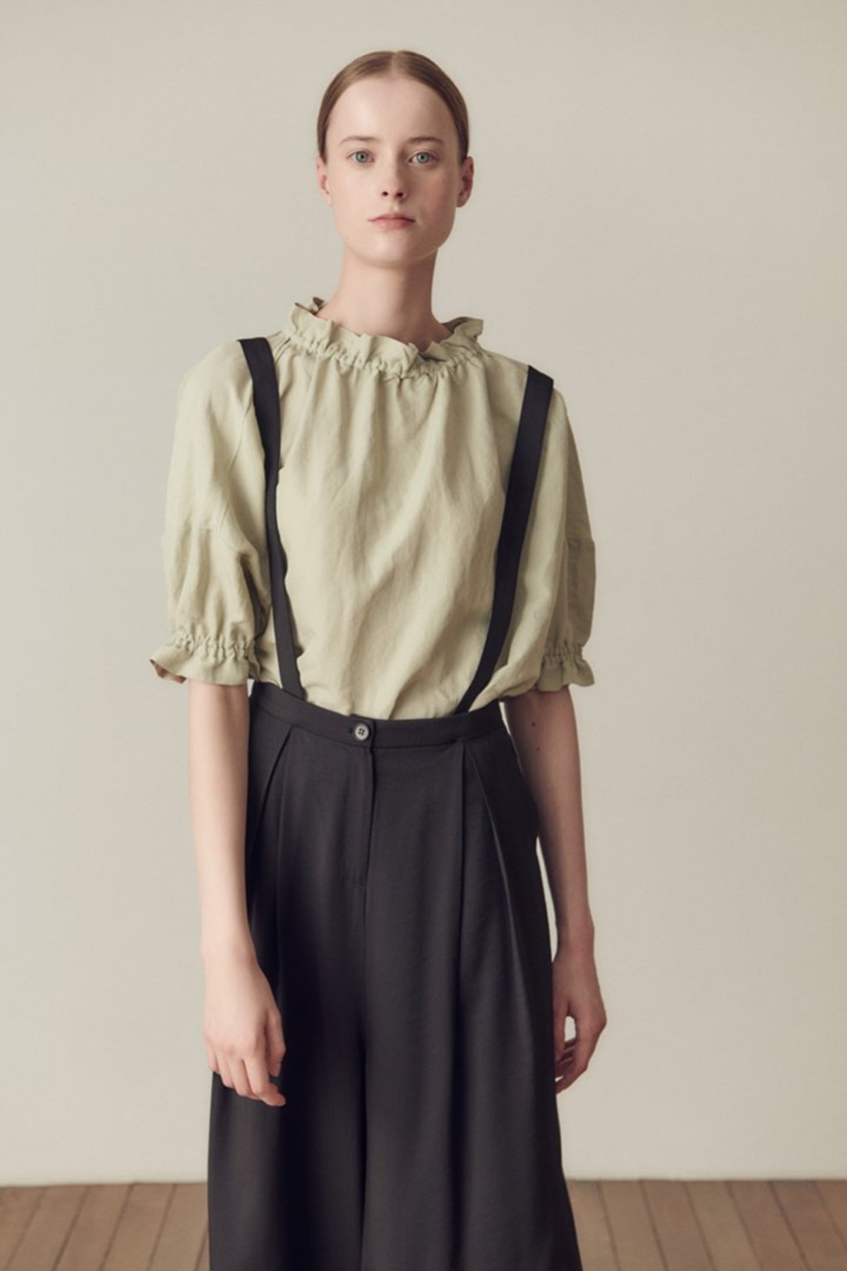 Hidden Forest Market Victoria Blouse - Light Olive - Image 3 of 8