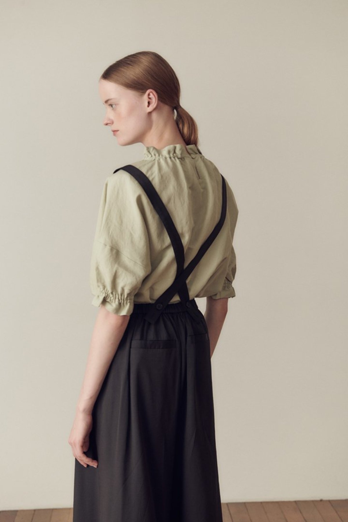Hidden Forest Market Victoria Blouse - Light Olive - Image 4 of 8