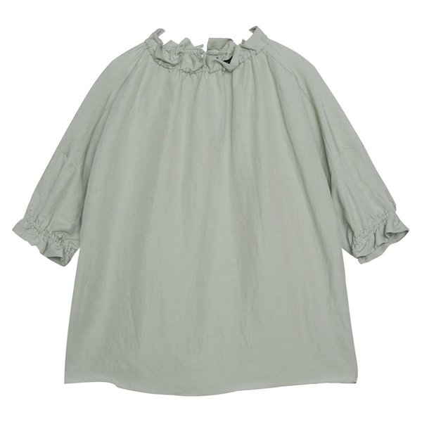 Hidden Forest Market Victoria Blouse - Light Olive