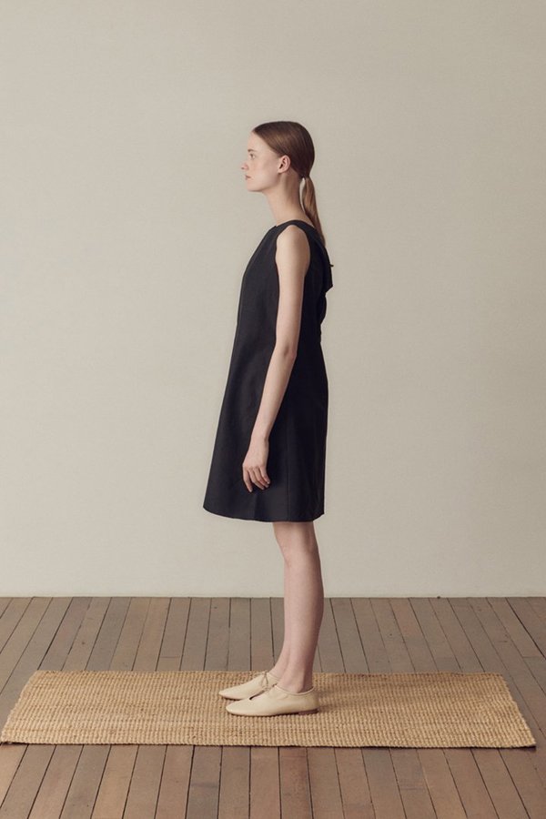 Hidden Forest Market Ceremony Mini Dress - Black