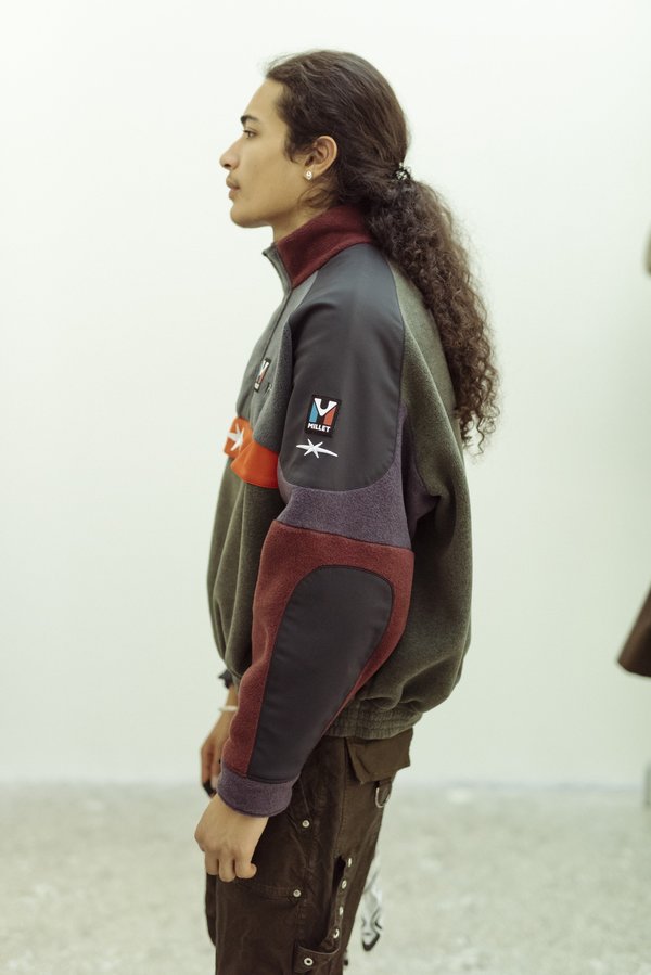 PHIPPS MILLET Collaboration Fleece Pullover Jacket | Garmentory