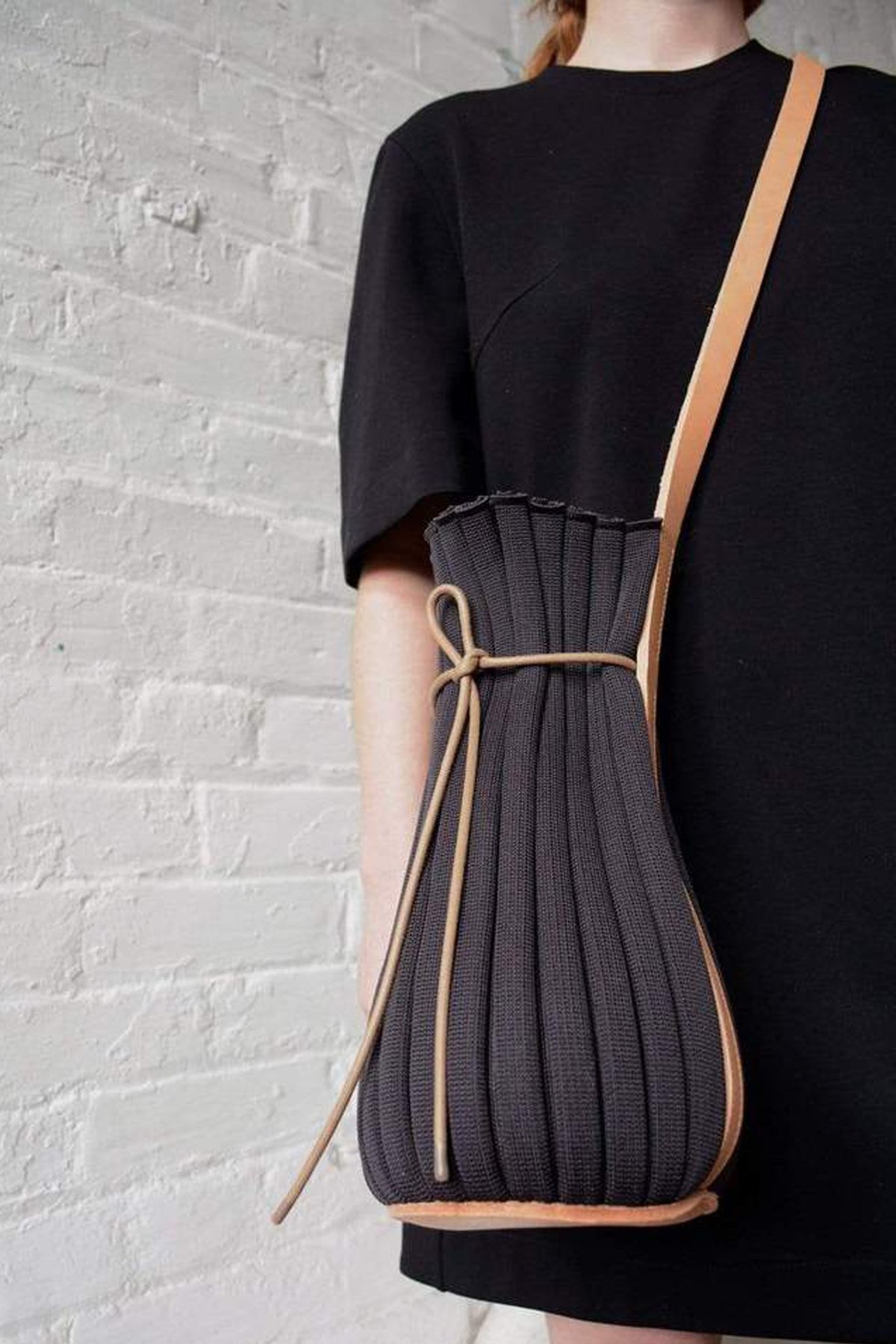 Hoi Bo Exhale Supernova Crossbody - Bark | Garmentory display picture 3