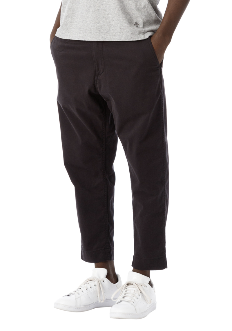 Sandinista Mfg B.c Chino Ankle Cut Stretch Pants - Black | Garmentory