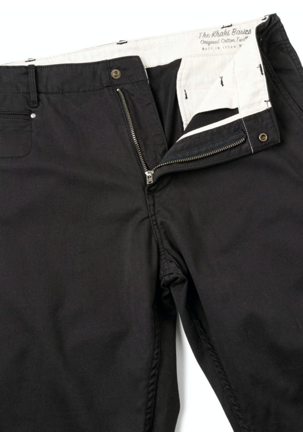 Sandinista Mfg B.c Chino Ankle Cut Stretch Pants - Black | Garmentory