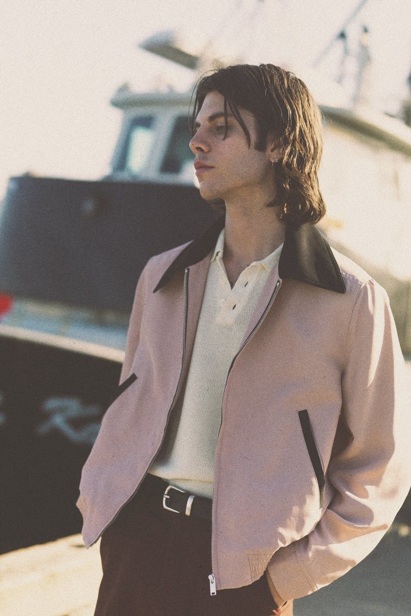 ジャケット・アウター second layer FLAMINGO EISENHOWER JACKET SECOND/LAYER Flamingo Eisenhower Jacket - Black | Garmentory