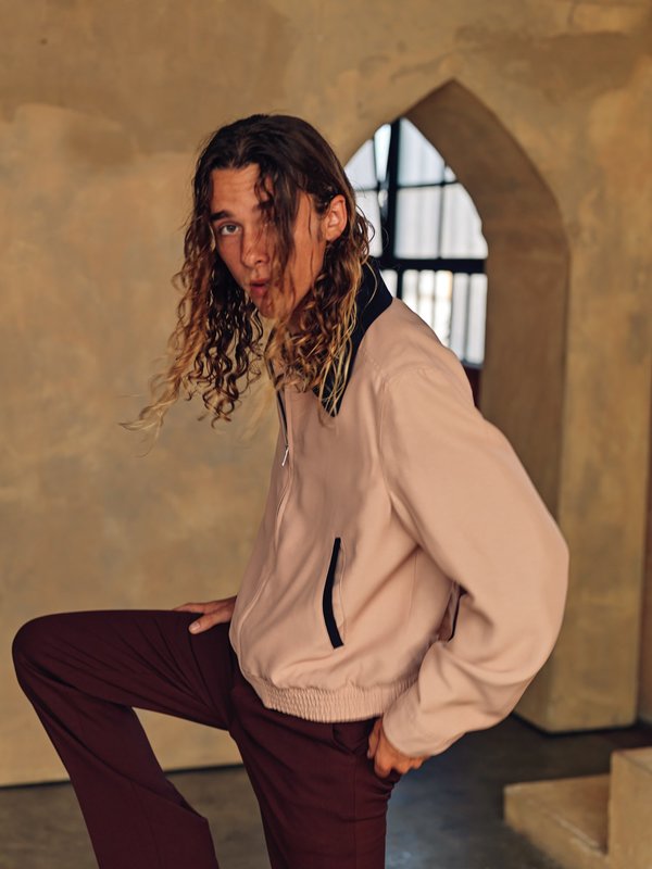 SECOND/LAYER Flamingo Eisenhower Jacket - Black | Garmentory