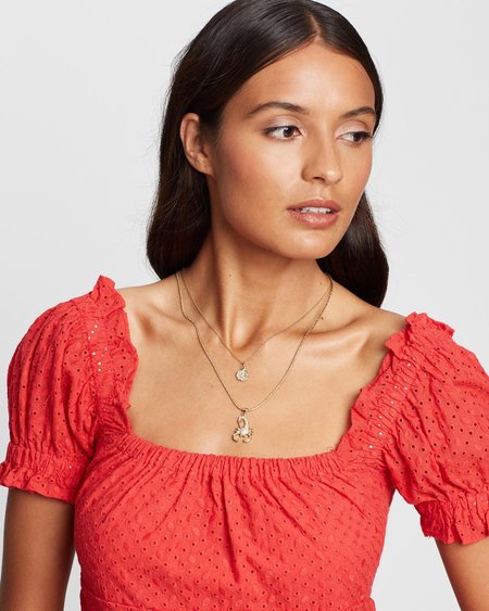 vanessa mooney scorpion necklace