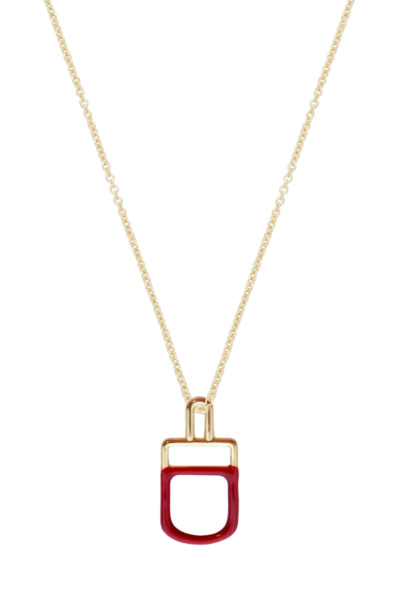 ALIITA ネックレス GELATO STRAWBERRY NECKLACE aliita-necklace-ice-cream-gold