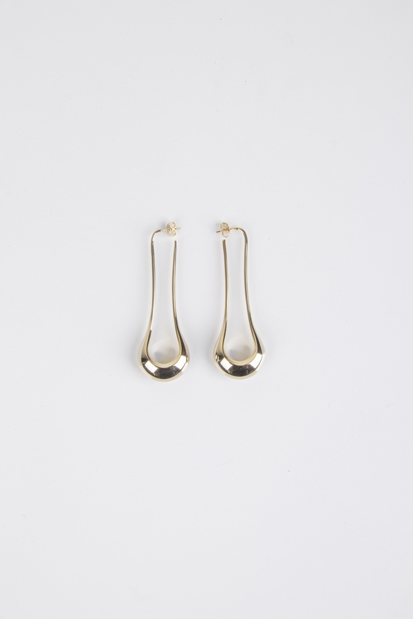 Lemaire LONG DROP EARRINGS - GOLD Lemaire LONG DROP EARRINGS - GOLD