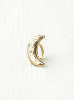 Species By The Thousands Crescent Moon Ring Species By The Thousands Crescent Moon Ring