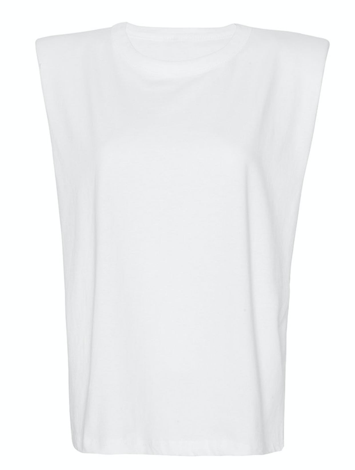 Frankie Muscle Shoulder Pad Tee Garmentory