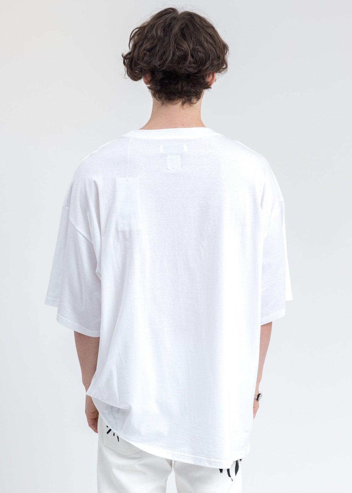 Facetasm Gum Tape Big Tee - White | Garmentory