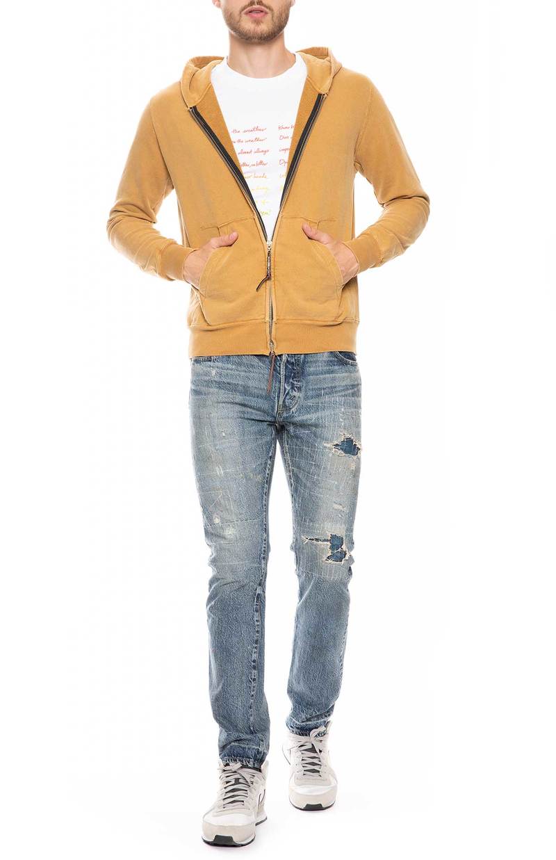 Remi Relief Finish Zip Up Hoodie | Garmentory