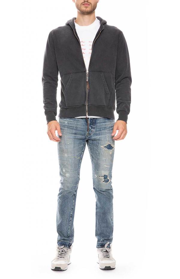 Remi Relief Finish Zip Up Hoodie | Garmentory