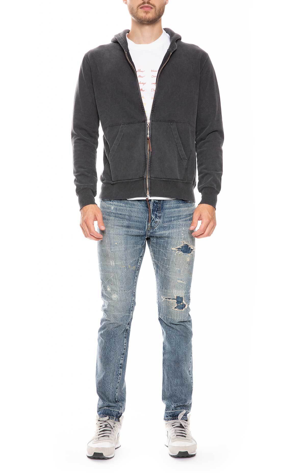 Remi Relief Finish Zip Up Hoodie | Garmentory