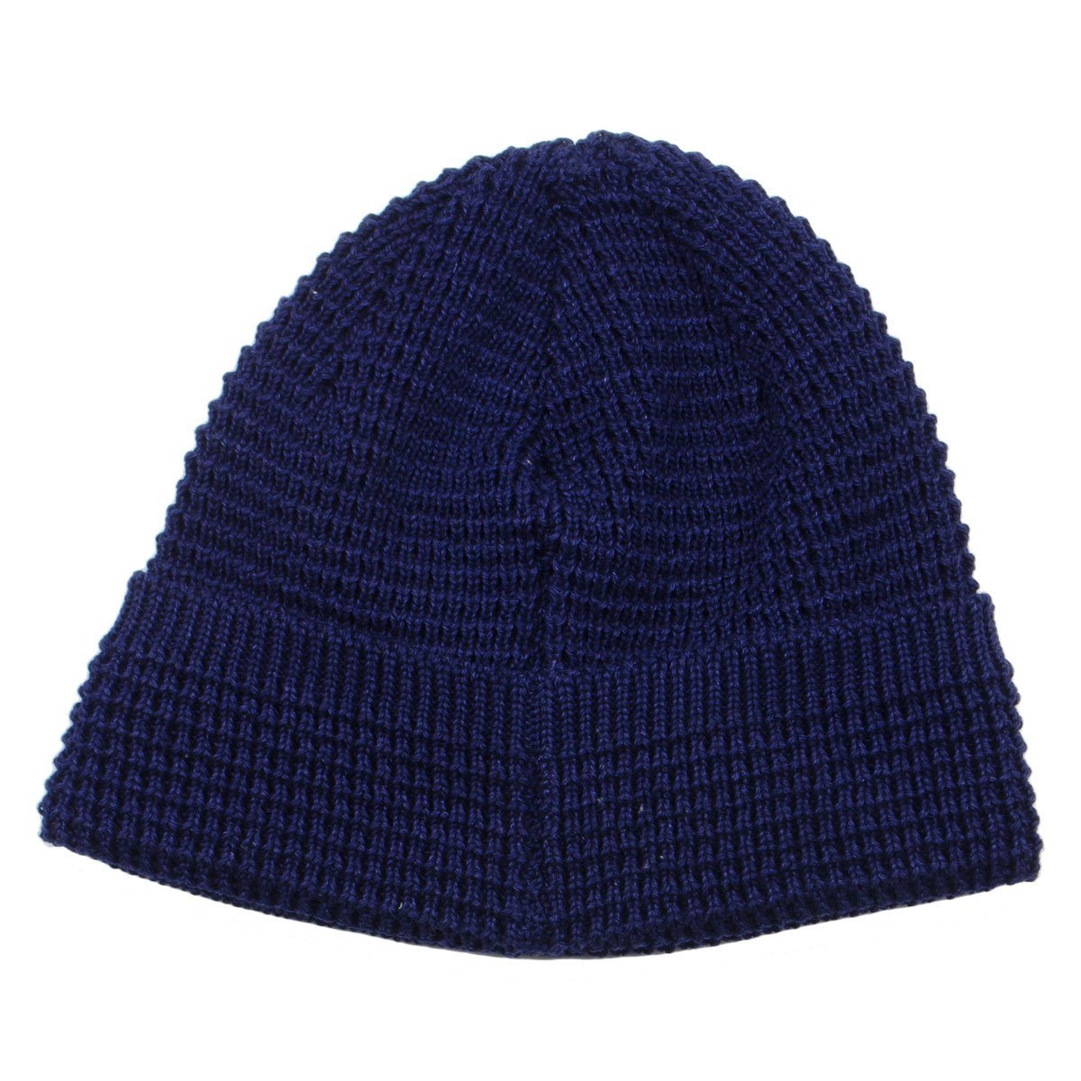 cableami Denim-like Cotton Beanie - Navy - Image 1 of 2