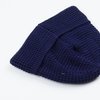 cableami Denim-like Cotton Beanie - Navy - Thumbnail 2