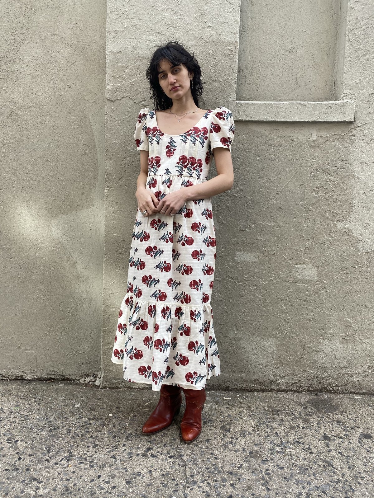 Alix Of Bohemia Poppy Flower Dress - multi - Image 1 of 3