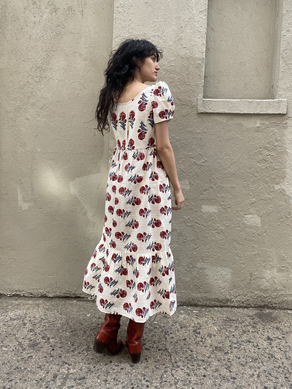 Alix Of Bohemia Poppy Flower Dress - multi - Image 2 of 3