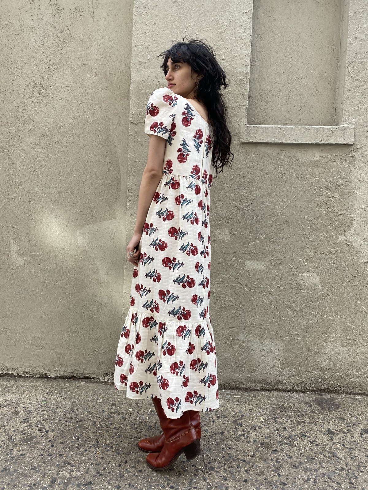 Alix Of Bohemia Poppy Flower Dress - multi - Image 3 of 3