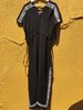 Inouitoosh Kimolos Kaftan - Black/White - Thumbnail 2