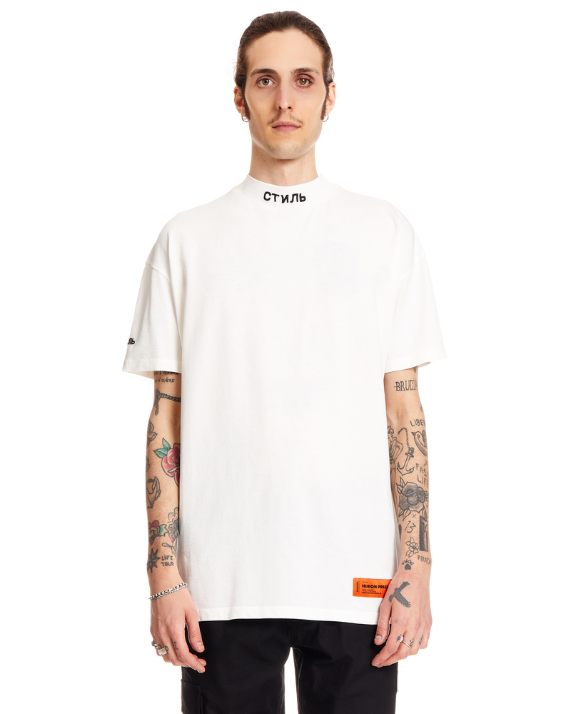 Heron Preston★Ctnmb Tシャツ White Heron Preston Cotton Ctnmb T-Shirt - White | Garmentory