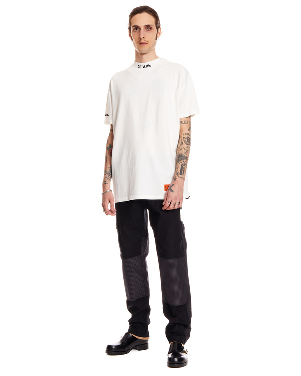 Heron Preston Cotton Ctnmb T-Shirt - White | Garmentory