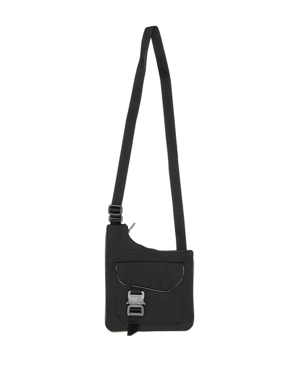 1017 ALYX 9SM Asymmetric Shoulder Bag - Black | Garmentory