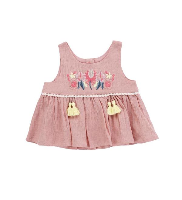 Kids Louise Misha Acacia Top - Rusty Kids Louise Misha Acacia Top - Rusty