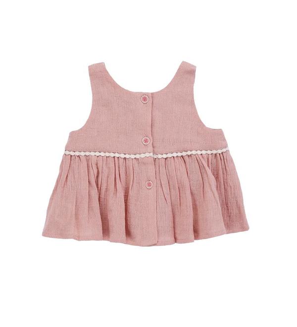 Kids Louise Misha Acacia Top - Rusty Kids Louise Misha Acacia Top - Rusty