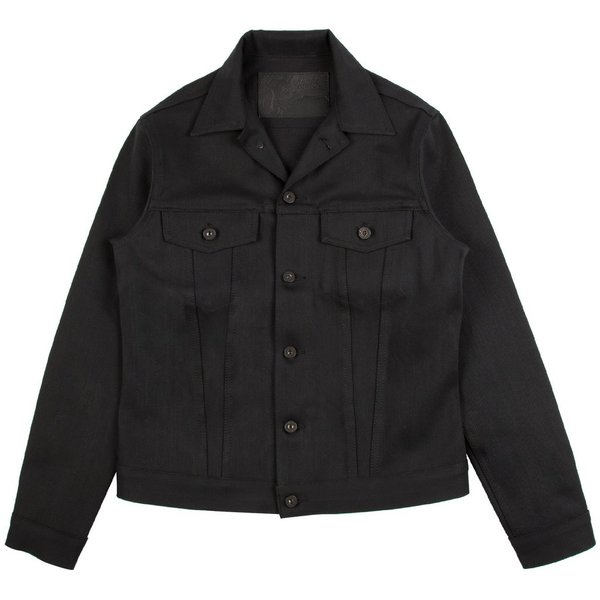 Naked & Famous DENIM POWER STRETCH JACKET - BLACK Naked & Famous DENIM POWER STRETCH JACKET - BLACK