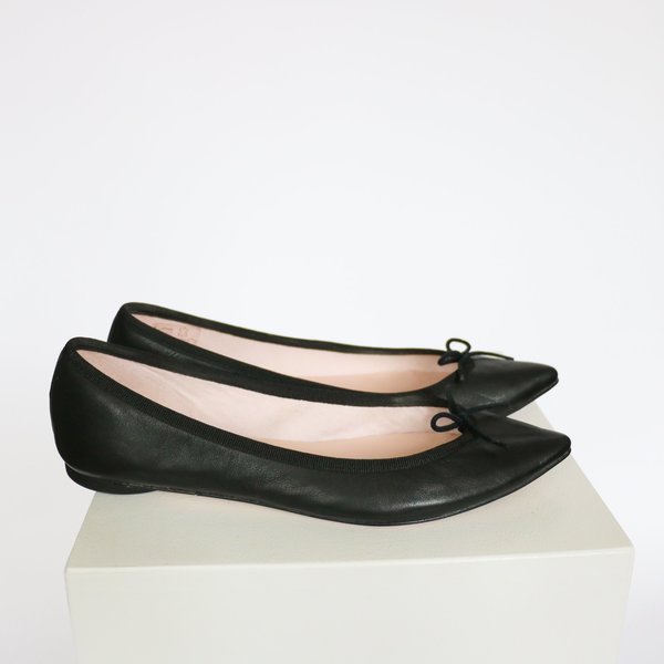 Pre-Loved] Repetto Brigitte Ballerina Flat - Black | Garmentory