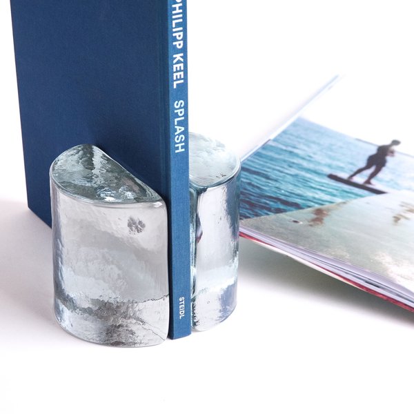 Vintage Blenko Glass Bookends Garmentory