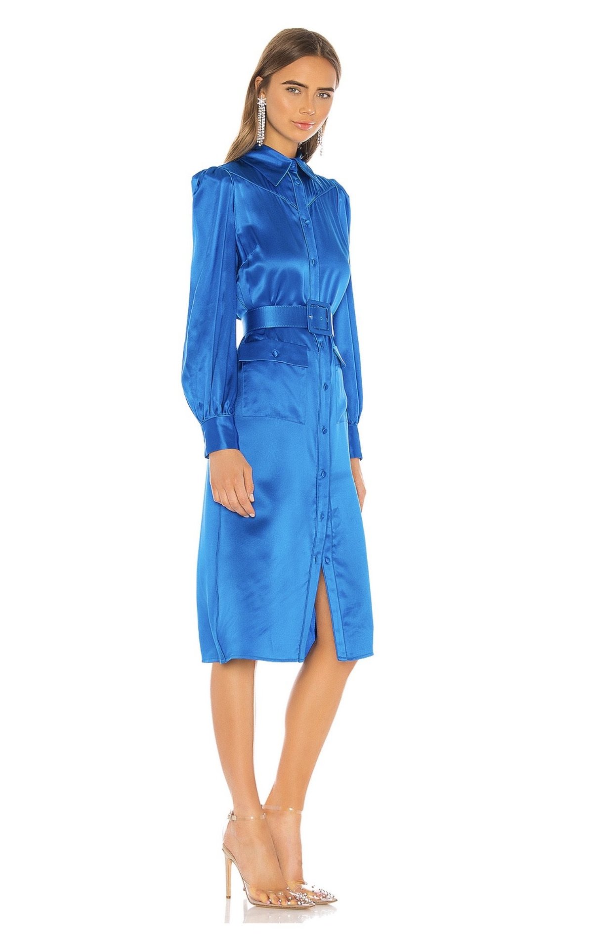 Divine Heritage Shirt Dress With Belt | Garmentory