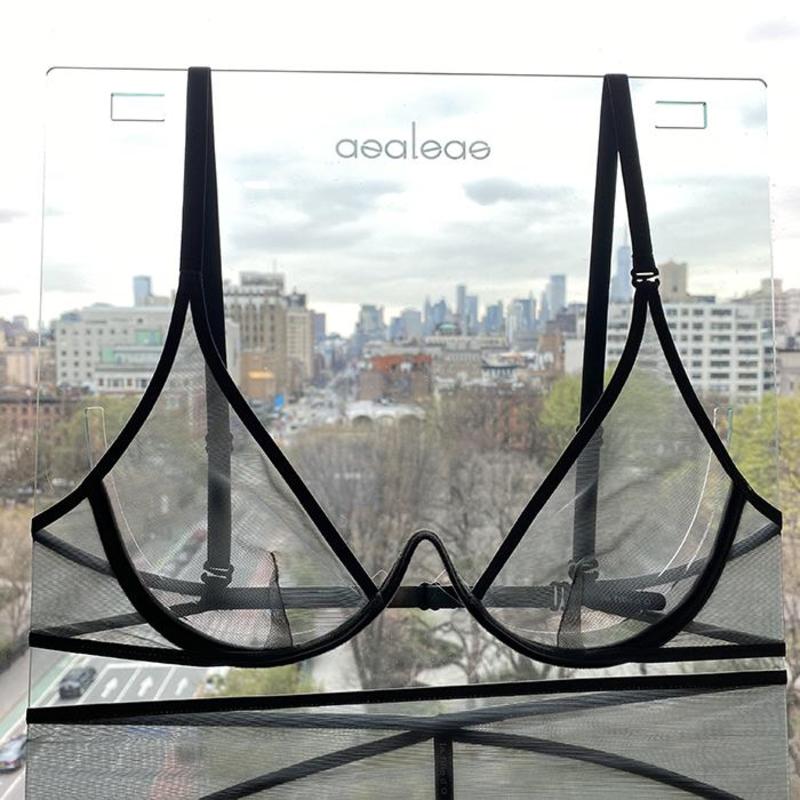 La Fille d'O Chime Fest Mono Wire V Bra - Khaki