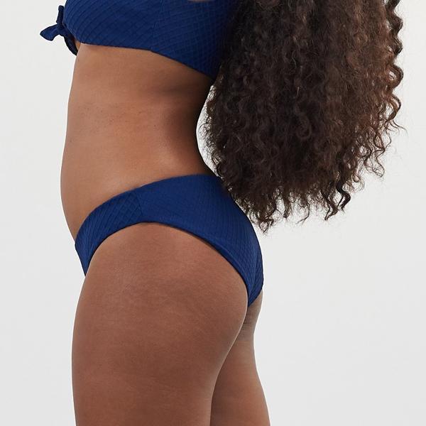 Mara Hoffman Zoa Low Rise Bikini Bottom - Navy Mara Hoffman Zoa Low Rise Bikini Bottom - Navy