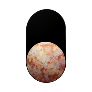 BOWER Cylinder Mirror with Antique Pink Inlay BOWER Cylinder Mirror with Antique Pink Inlay