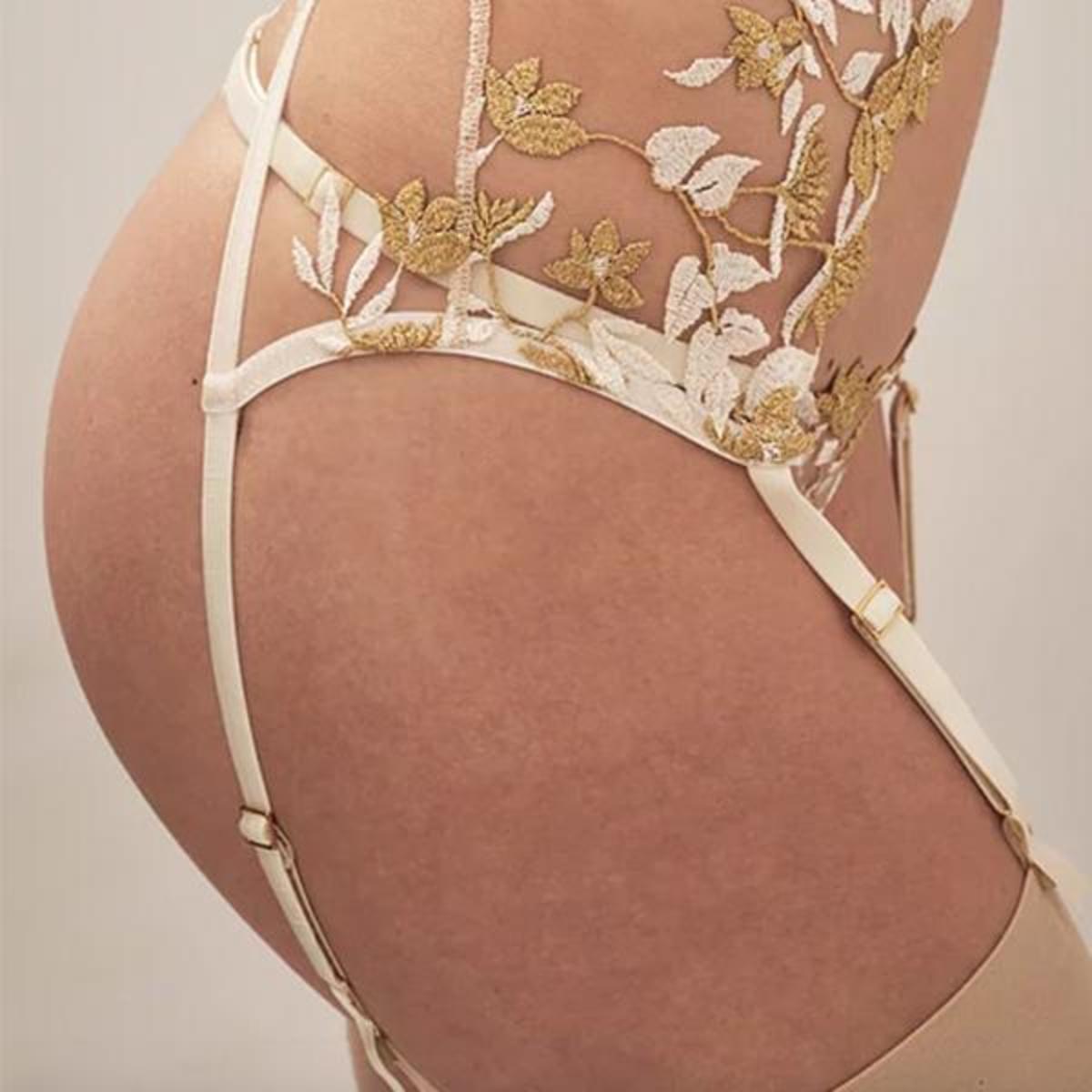 Studio Pia Soraya Strap Thong - Ivory | Garmentory