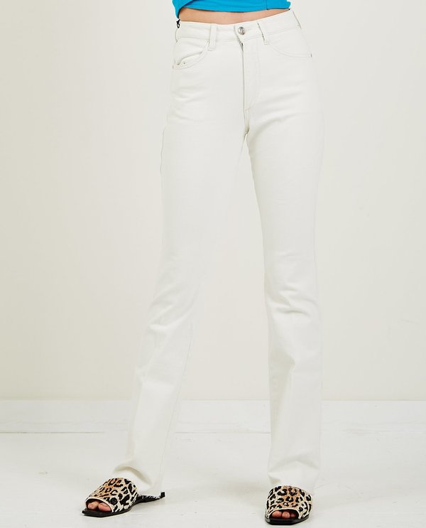 SPRWMN Earhart Micro Flare Jean Raw Hem 
