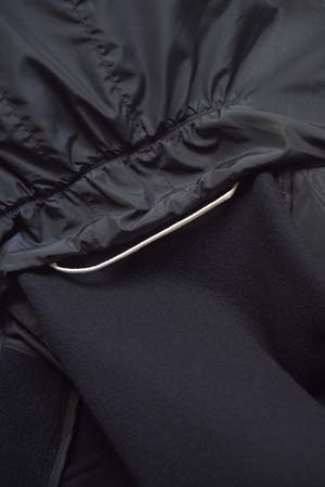Adyar Virgin Wool Melton Shell Parka - black Adyar Virgin Wool Melton Shell Parka - black