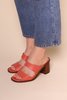 "INTENTIONALLY __________." Lover Sandals - Terracotta - Thumbnail 5