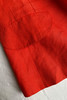 WOLF & GYPSY VINTAGE Max Mara Flax Linen Top - Lipstick red - Thumbnail 4