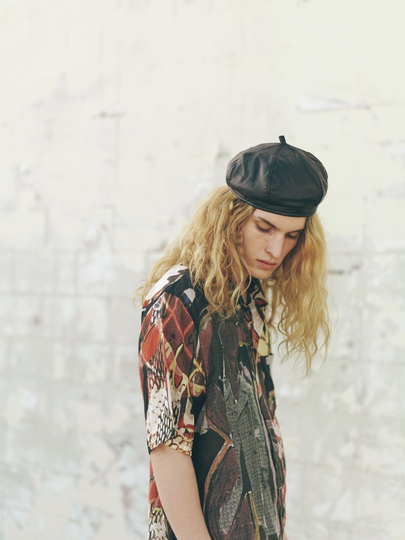 トップス SHORT SLEEVE SQUARE SHIRT, Peace Crowd Our Legacy - Short Sleeve Square Shirt Peace Crowd