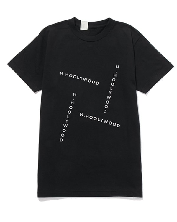 N. Hoolywood Logo Printed Short Sleeve T Shirt N. Hoolywood Logo Printed Short Sleeve T Shirt