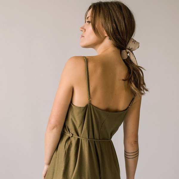 Ozma Cypress Playsuit - Olive Ozma Cypress Playsuit - Olive