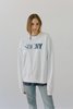 Sporty & Rich SCRNY crewneck - white/navy - Thumbnail 5