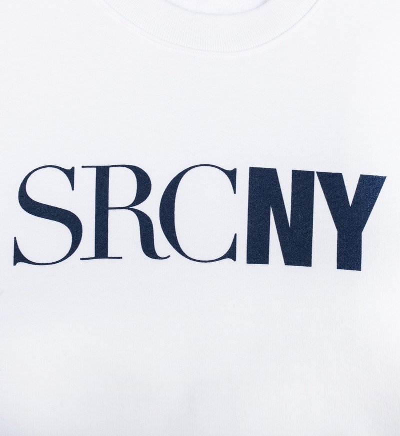 Sporty & Rich SCRNY crewneck - white/navy
