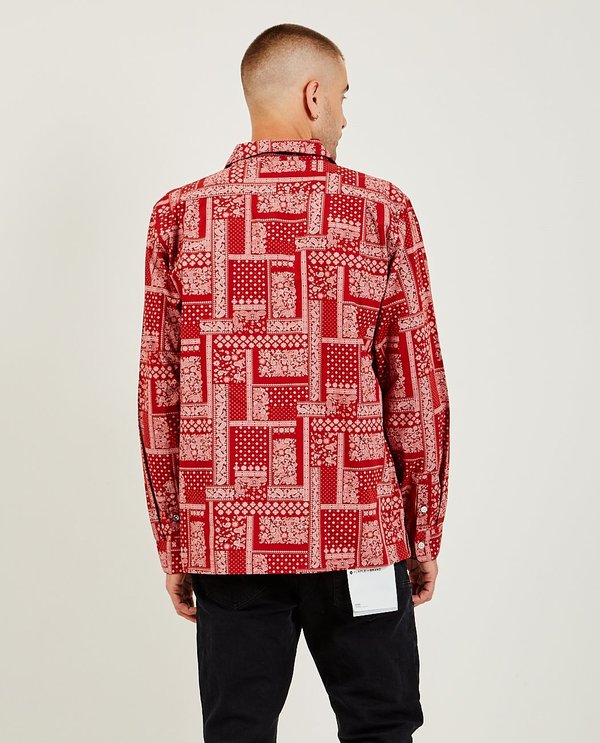 PURPLE Bandana Shirt - Red | Garmentory